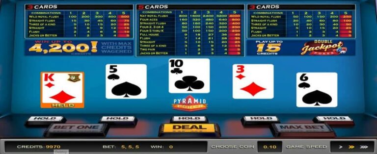 Pyramid Poker Double Jackpot Poker (Nucleus Gaming)