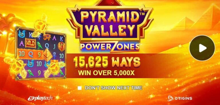 Pyramid Valley Power Zones