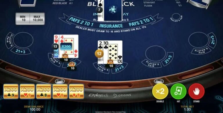 Quantum Blackjack Plus