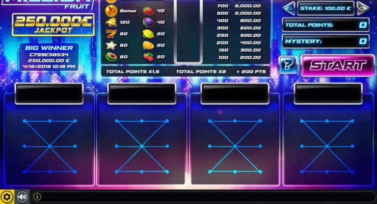 Quarter Million Fruit