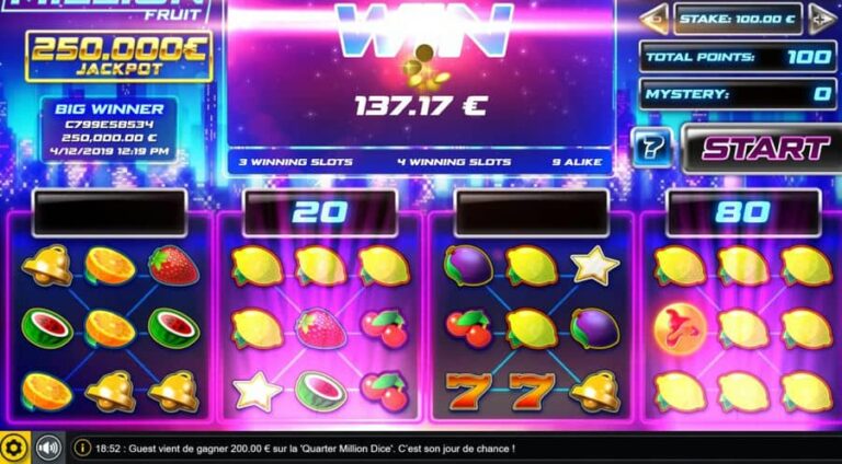Quarter Million Fruit
