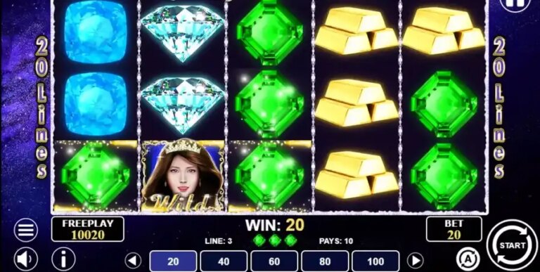 Queen of Diamonds 20