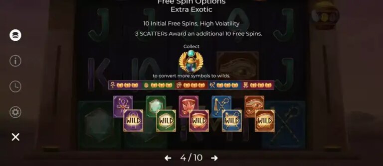 Queen of Egypt Exotic Wilds
