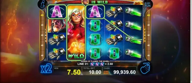 Queen of Flames The Wheel