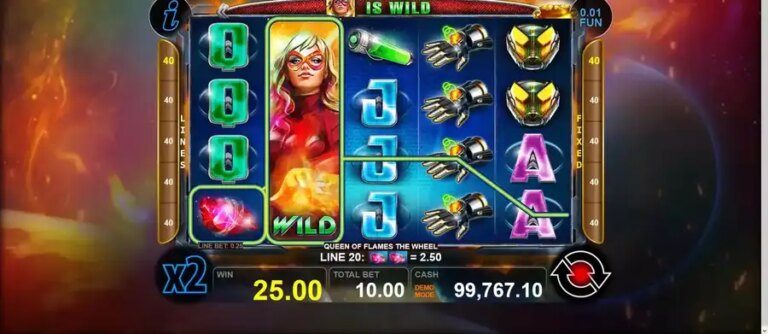 Queen of Flames The Wheel