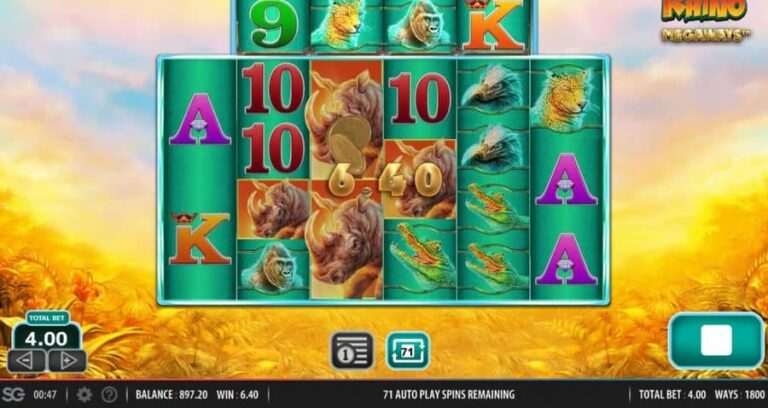 Raging Rhino Megaways