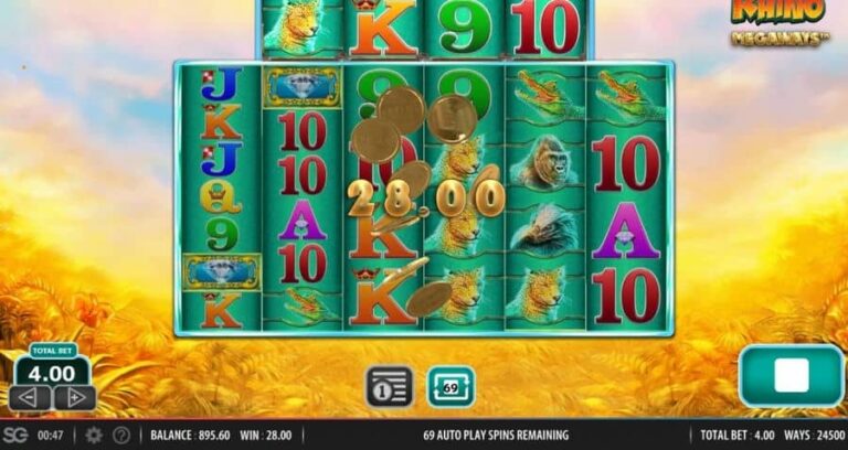 Raging Rhino Megaways