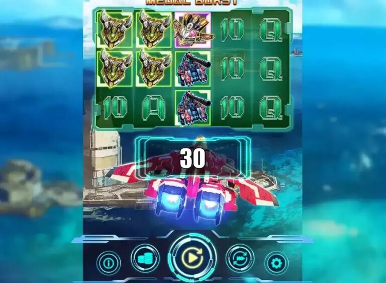 Raiden Medal Burst