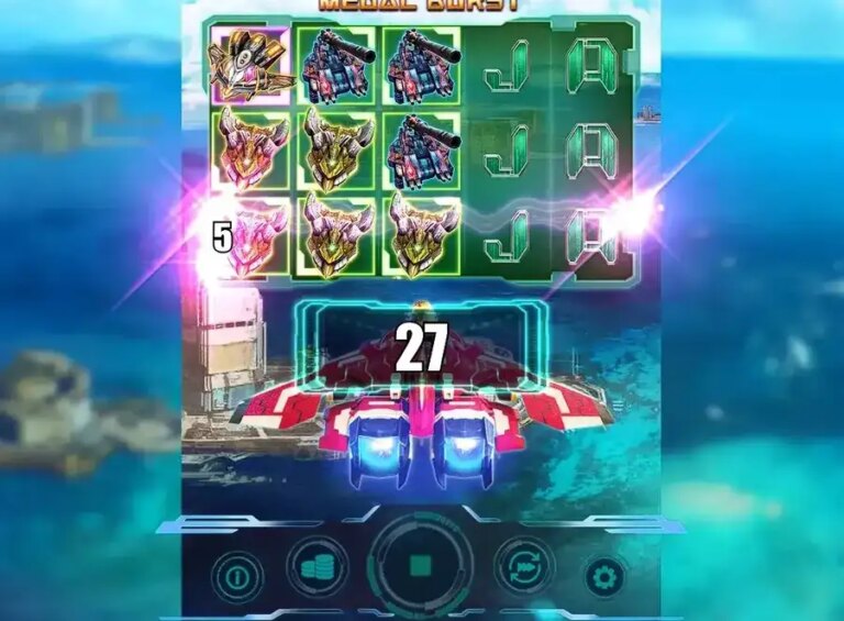 Raiden Medal Burst