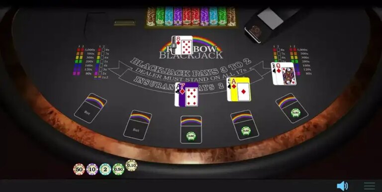 Rainbow Blackjack