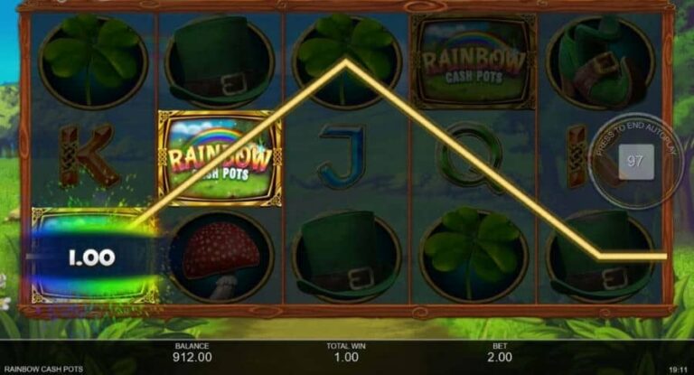 Rainbow Cash Pots