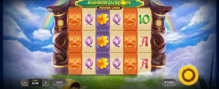 Rainbow Jackpots Power Lines
