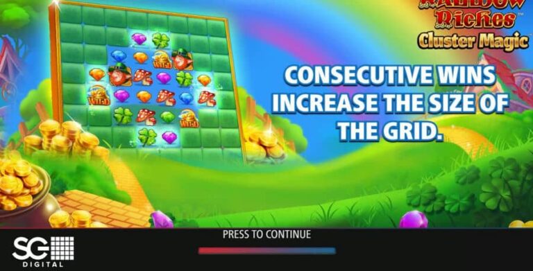 Rainbow Riches Cluster Magic