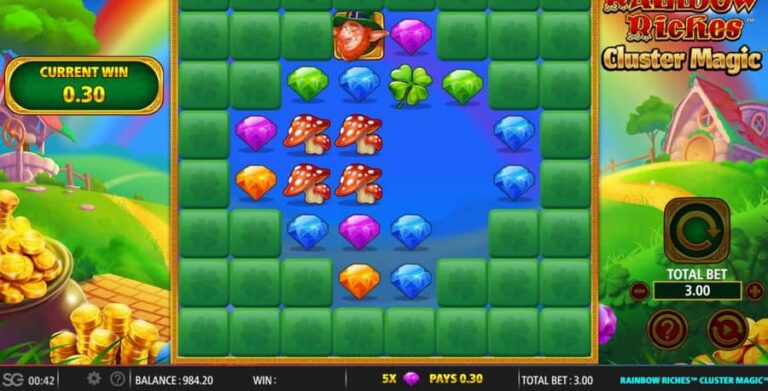 Rainbow Riches Cluster Magic