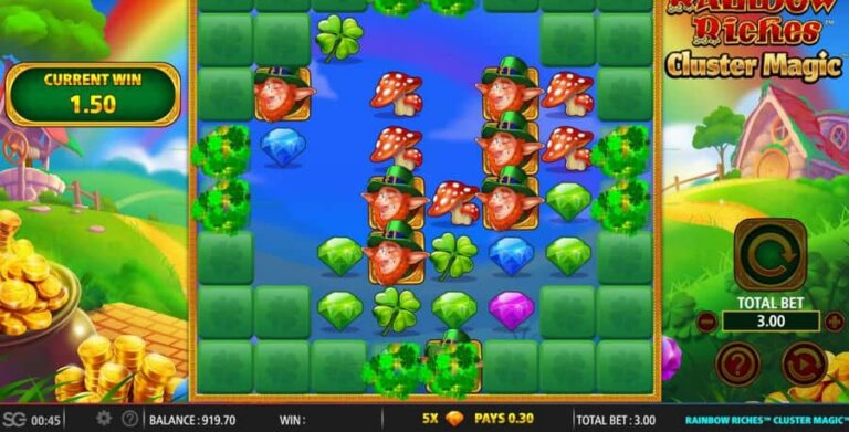 Rainbow Riches Cluster Magic