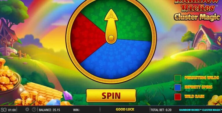 Rainbow Riches Cluster Magic