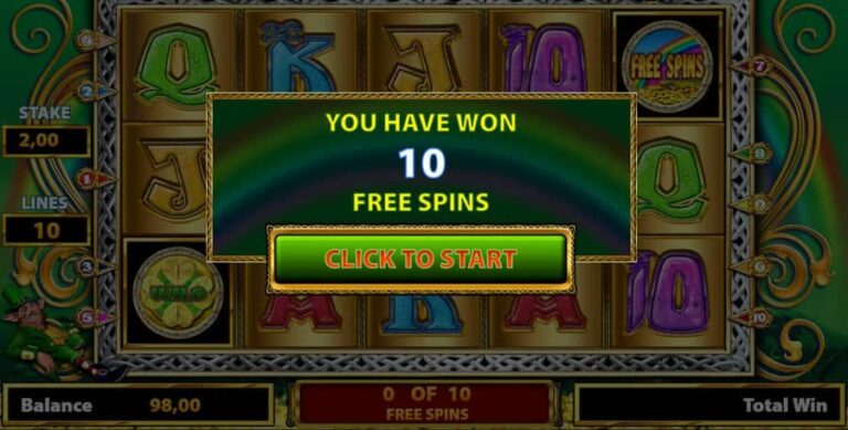 Rainbow Riches Free Spins