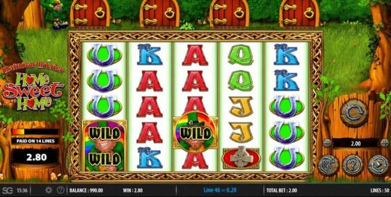 Rainbow Riches Home Sweet Home