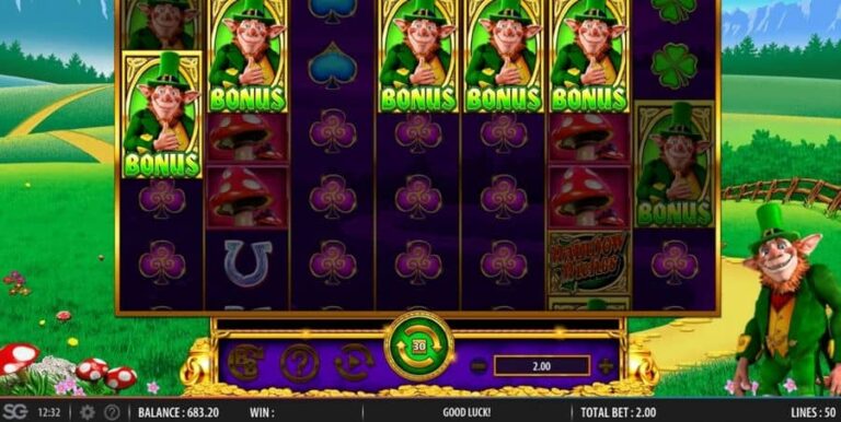 Rainbow Riches Leprechauns Gold
