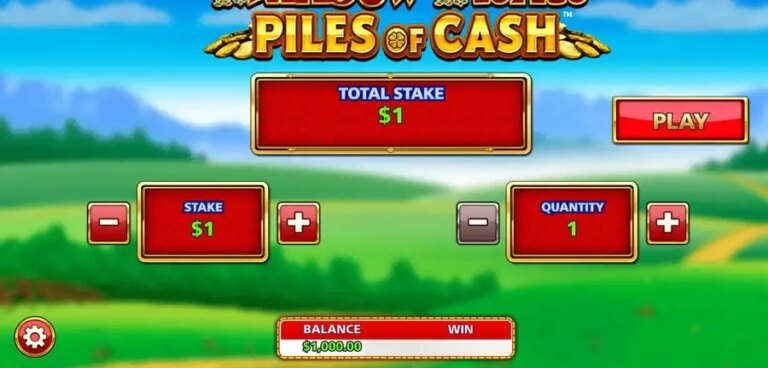 Rainbow Riches Piles Of Cash