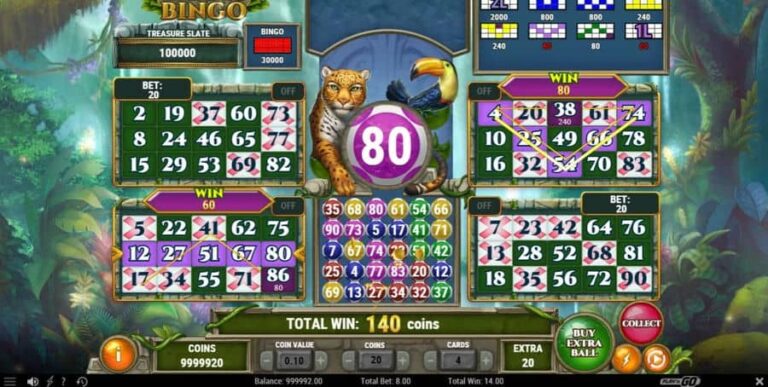 Rainforest Magic Bingo