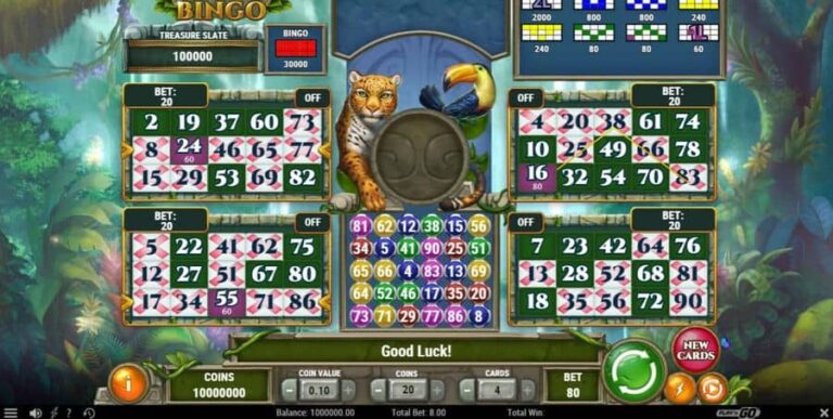 Rainforest Magic Bingo