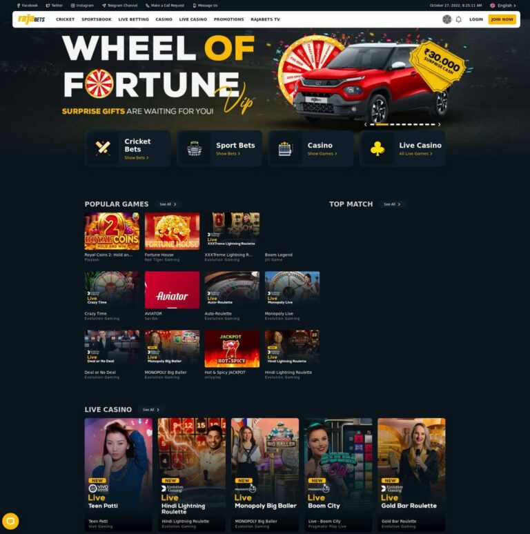 Rajabets Casino