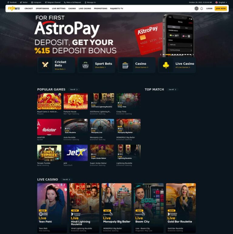 Rajabets Casino