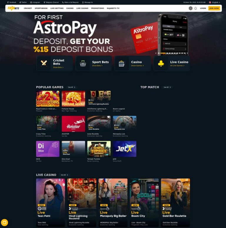 Rajabets Casino