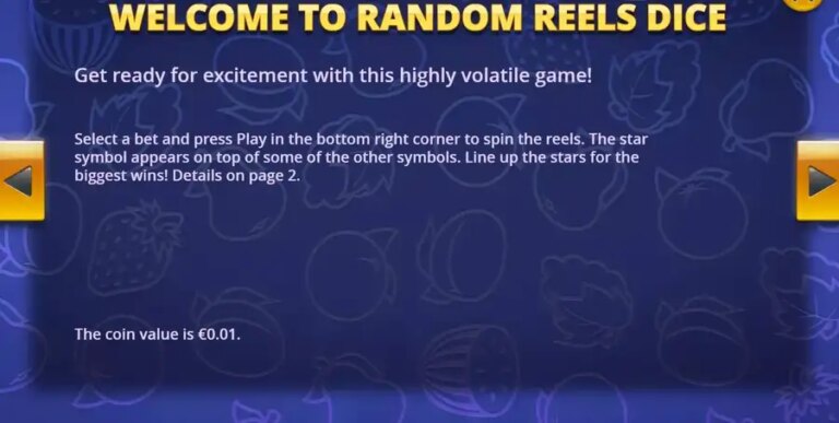 Random Reels Dice