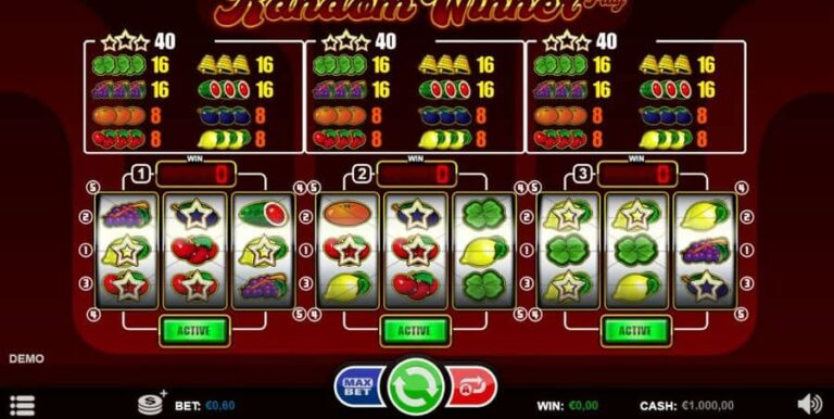Random Winner Triple Play Slot