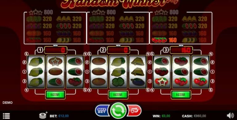 Random Winner Triple Play Slot