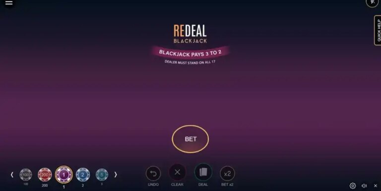ReDeal Blackjack