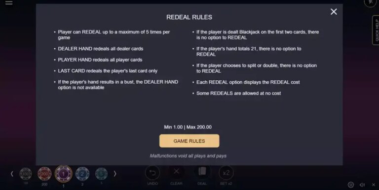ReDeal Blackjack