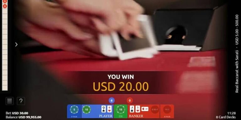 Real Baccarat With Sarati