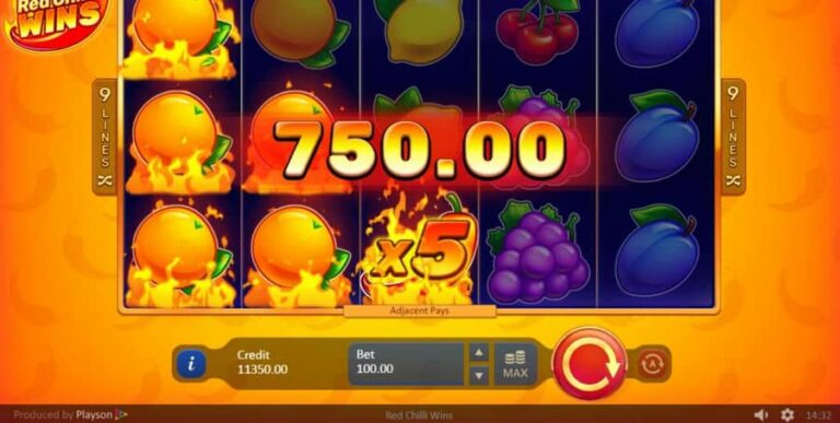 Red Chilli Wins