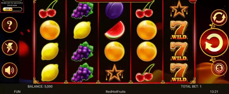 Red Hot Fruits (Retro Gaming)