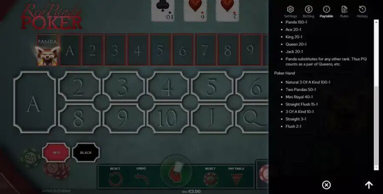 Red Panda Poker