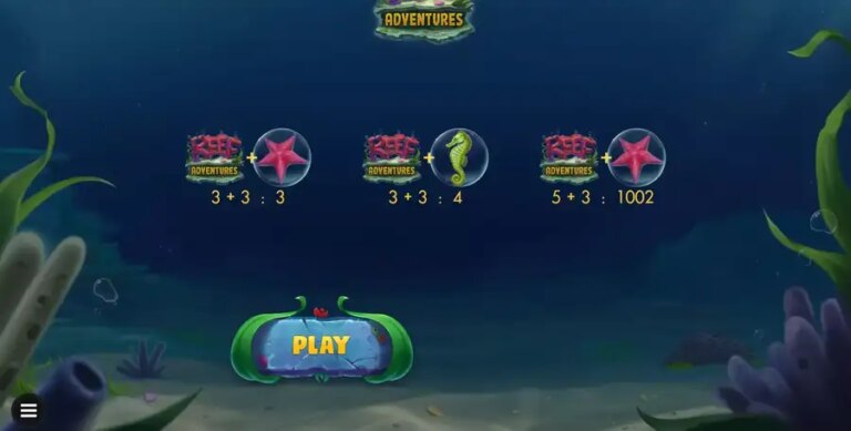 Reef Adventures Scratch