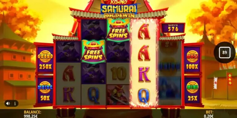 Rising Samurai: Hold and Win