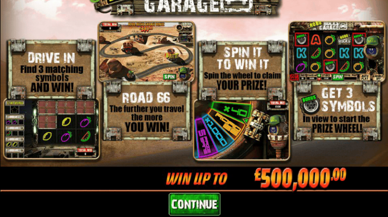 Robo Bucks Garage