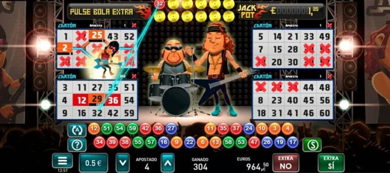 Rock Live Bingo