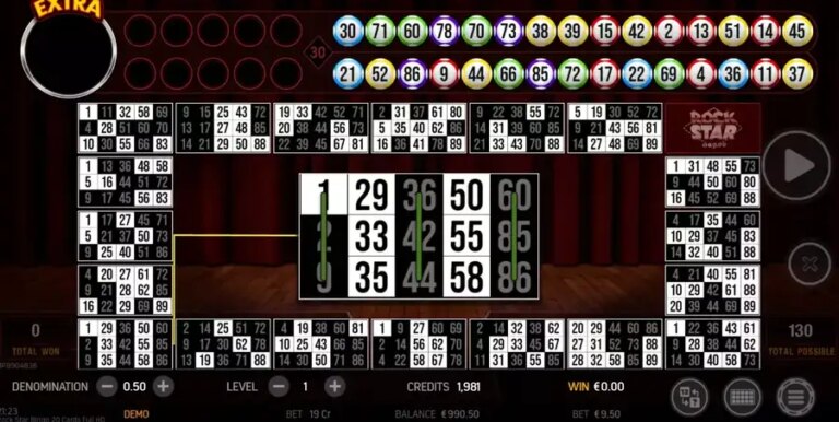 Rock Star Bingo