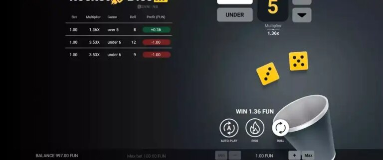 Rocket Dice XY