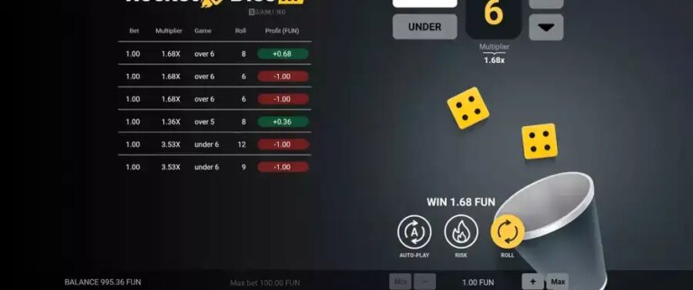 Rocket Dice XY