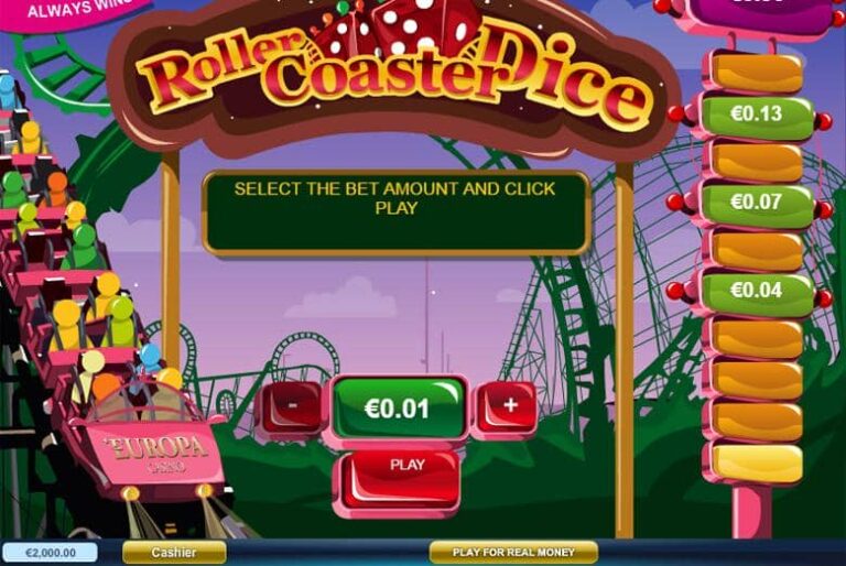Roller Coaster Dice