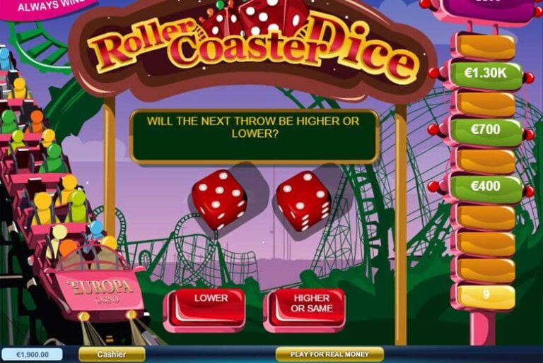 Roller Coaster Dice