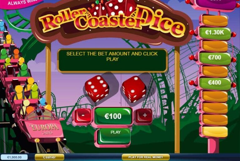 Roller Coaster Dice