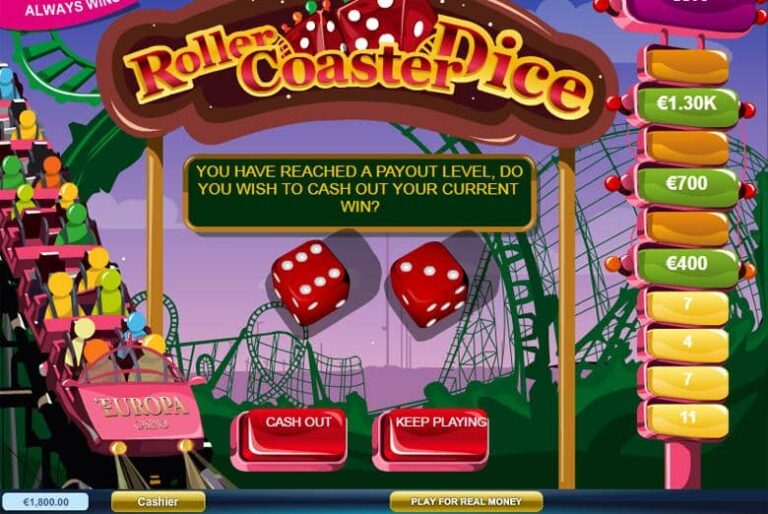 Roller Coaster Dice