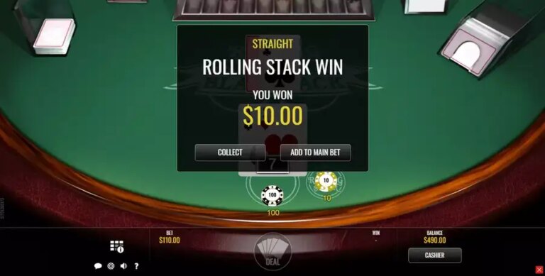 Rolling Stack Blackjack